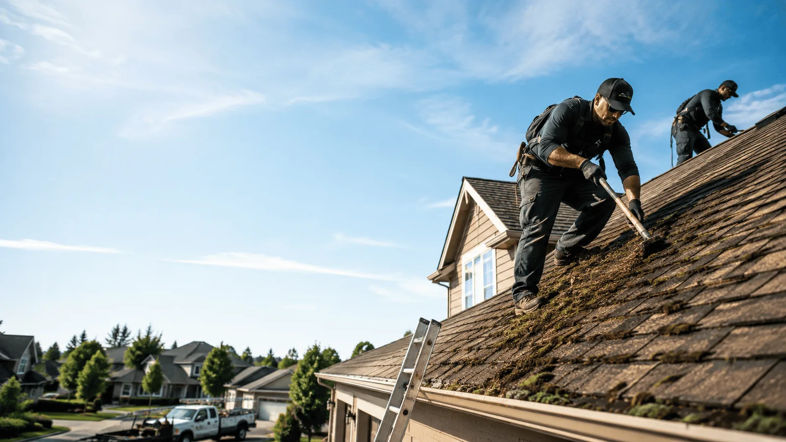 Roof Moss Removal in Gipsy, PA near me